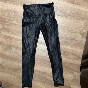 SPANX Black High-Waisted Leggings